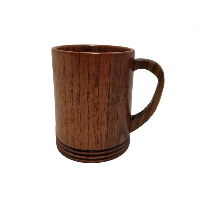 Natural eco-friendly wood beer mug,handmade