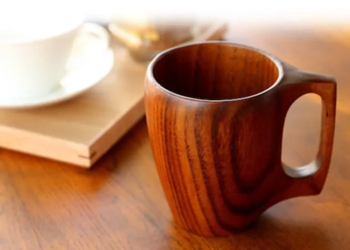 Wooden Mug - Wood Mug for Warm or Cold Liquids