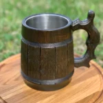 Wood Mug Natural Oak Cup Handmade Mug Drink