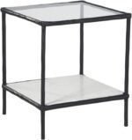 Ashleyy Design Contemporary Accent Table, Antique Black