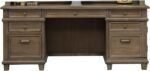 Furniture Credenza, Weathered Dove  Office Products