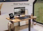 Electric Standing Desk, Adjustable Height Stand up Desk, 48x24 Inches Sit Stand Home Office Desk