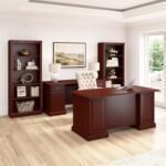 Bennington 2 Drawer Lateral File Cabinet, Harvest Cherry