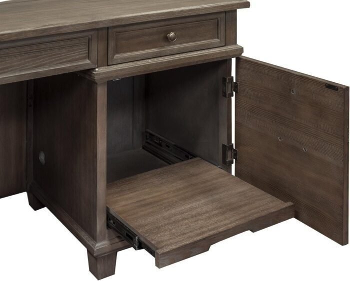 Furniture Credenza, Weathered Dove  Office Products