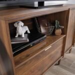 Clifford Place Credenza, For TV's up to 46", Grand Walnut finish  Office Products