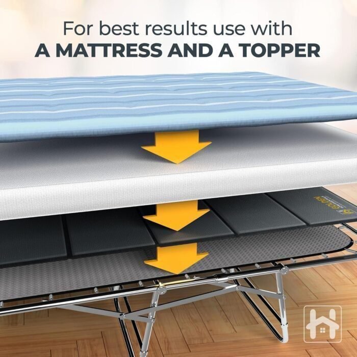 Essentials Queen Size 60in x 80in Bed Boards for Under Mattress Queen, Under Mattress Support Board Queen