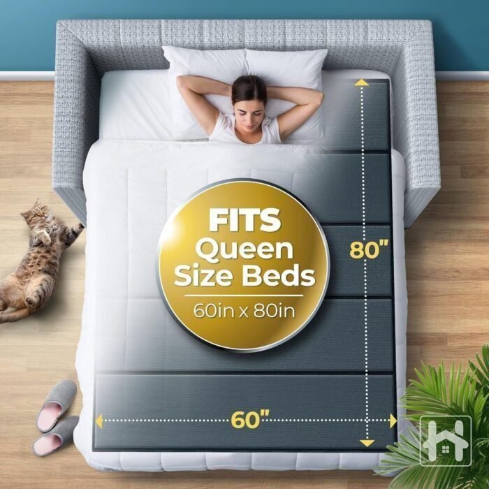 Essentials Queen Size 60in x 80in Bed Boards for Under Mattress Queen, Under Mattress Support Board Queen