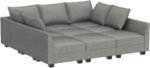 Modular Sectional Sofa with Storage, Sleeper Sectional Sofa Modular Sectional Couch for Living Room