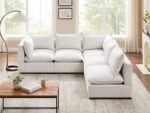 Modular Sectional Sofa, 6 Seater Sleeper Sectional Sofa Modular Sectional Couch for Living Room